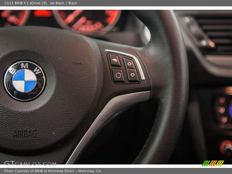 Jet Black / Black 2013 BMW X1 sDrive 28i