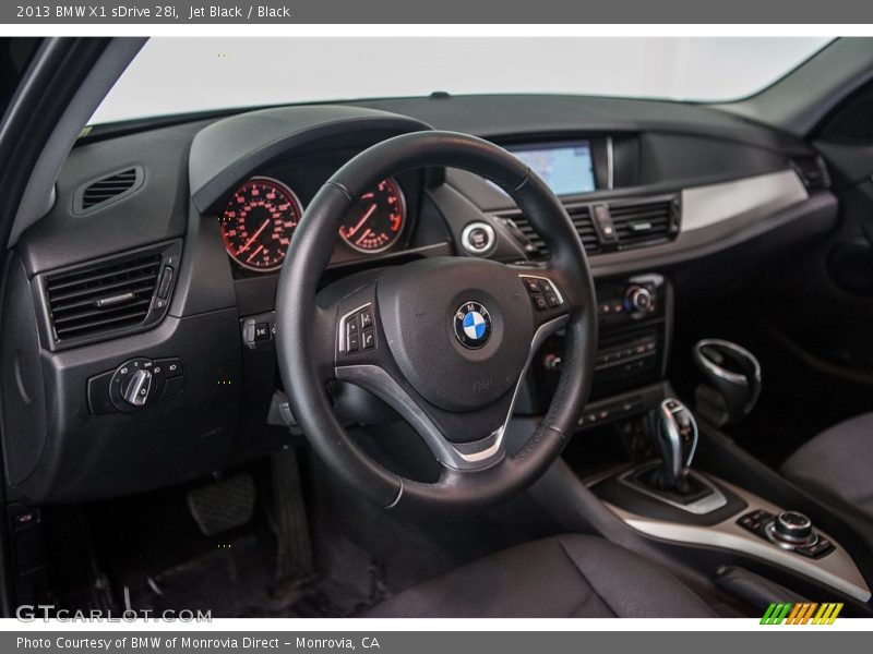 Jet Black / Black 2013 BMW X1 sDrive 28i