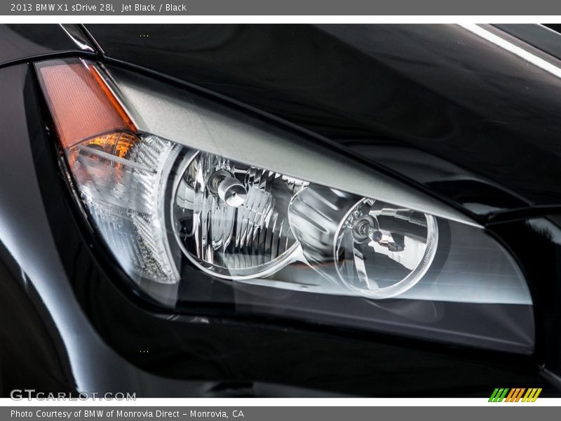 Jet Black / Black 2013 BMW X1 sDrive 28i