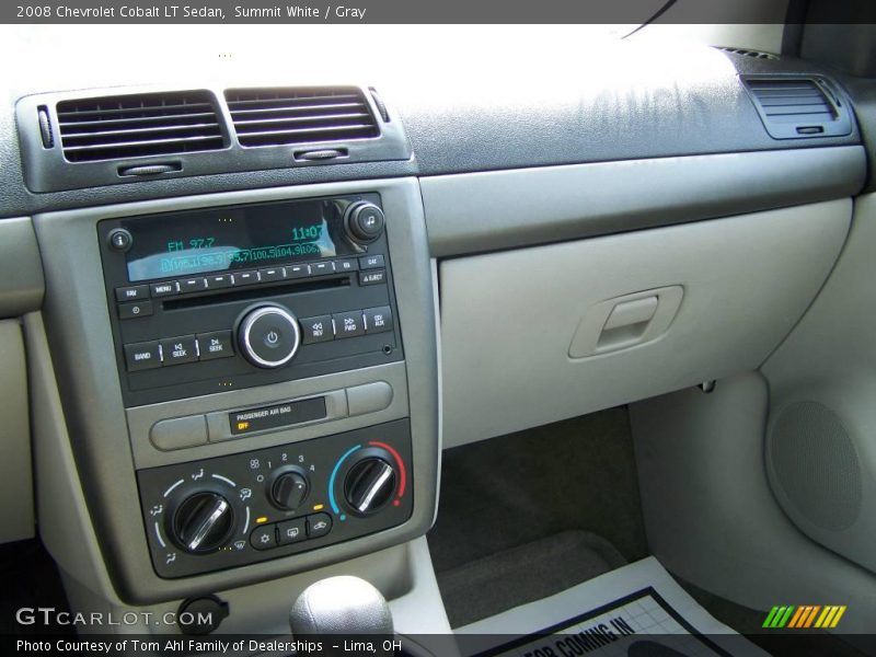 Summit White / Gray 2008 Chevrolet Cobalt LT Sedan