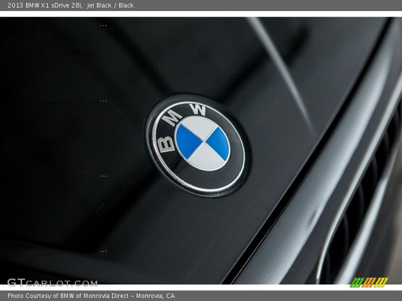 Jet Black / Black 2013 BMW X1 sDrive 28i