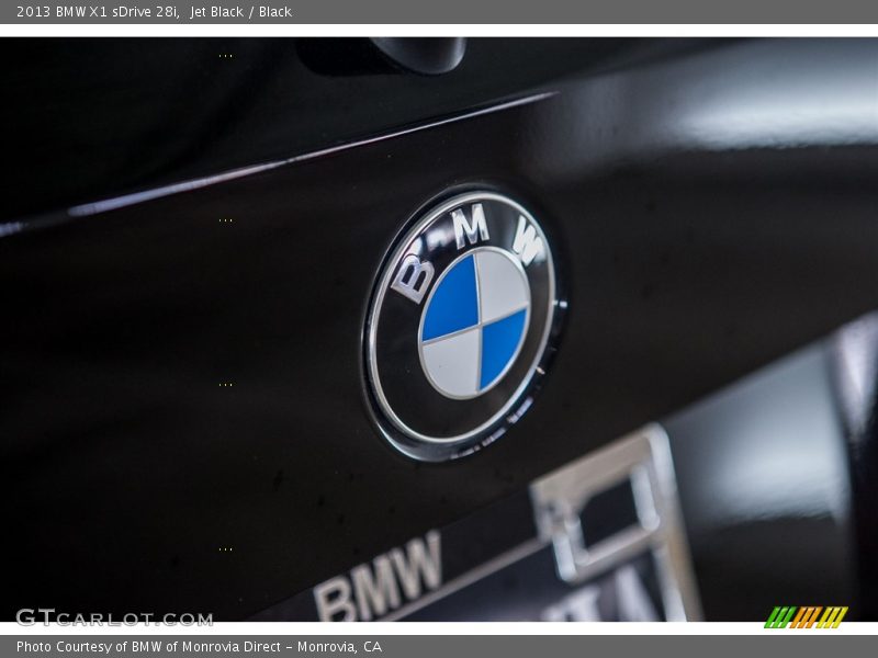 Jet Black / Black 2013 BMW X1 sDrive 28i