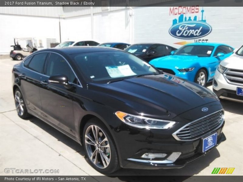 Shadow Black / Ebony 2017 Ford Fusion Titanium