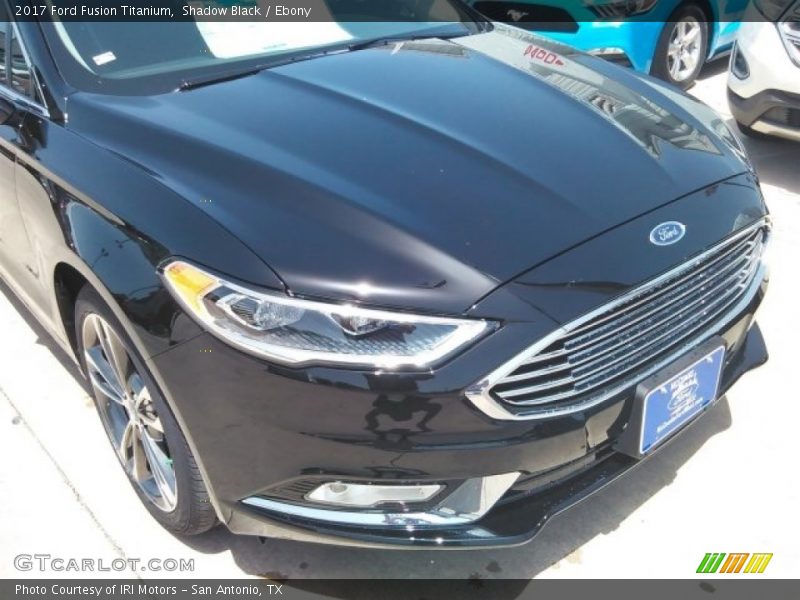 Shadow Black / Ebony 2017 Ford Fusion Titanium