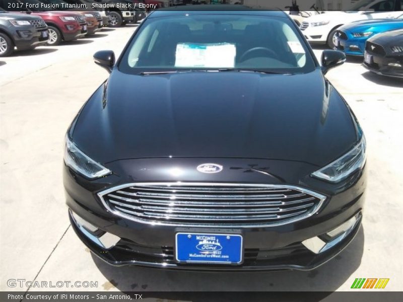 Shadow Black / Ebony 2017 Ford Fusion Titanium