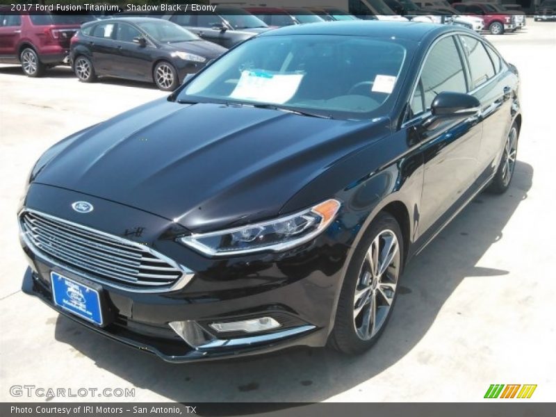 Shadow Black / Ebony 2017 Ford Fusion Titanium