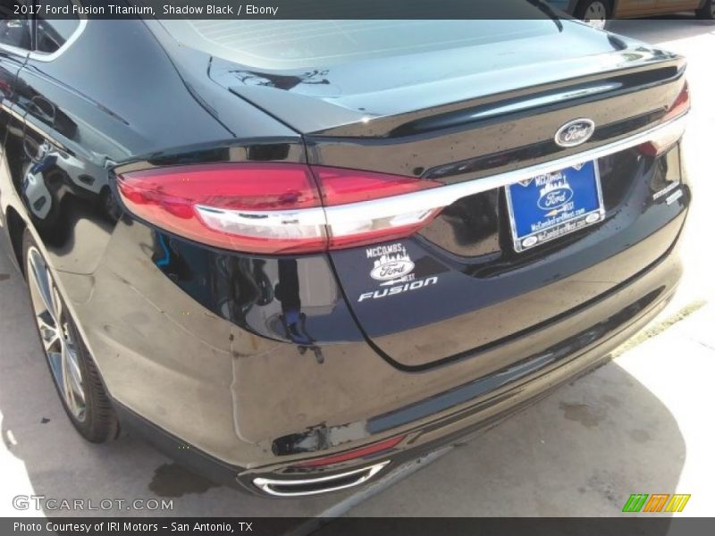 Shadow Black / Ebony 2017 Ford Fusion Titanium