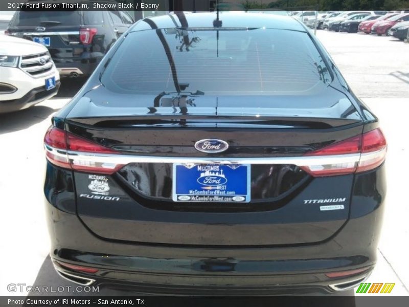 Shadow Black / Ebony 2017 Ford Fusion Titanium