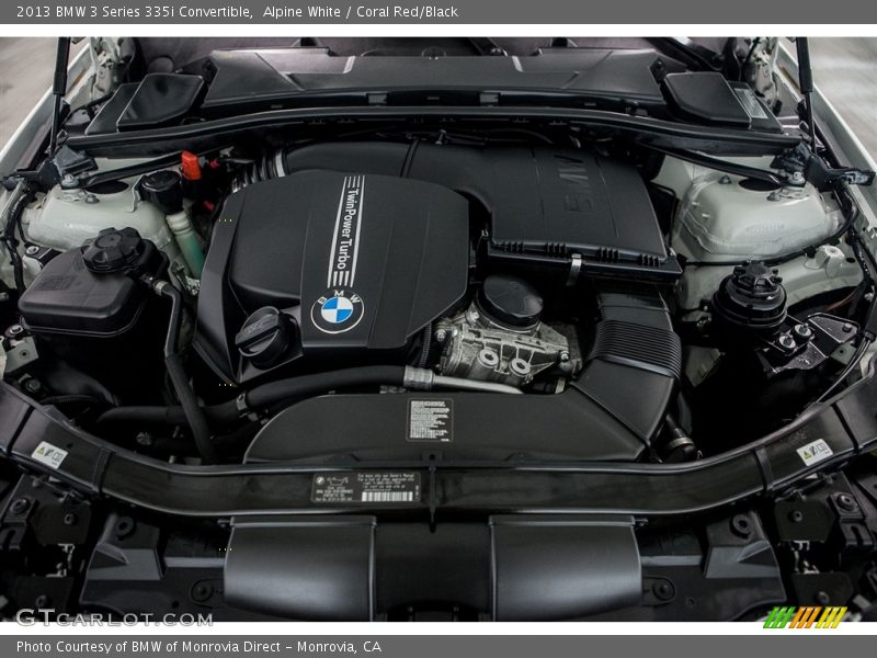 Alpine White / Coral Red/Black 2013 BMW 3 Series 335i Convertible