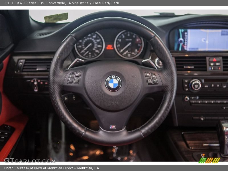 Alpine White / Coral Red/Black 2013 BMW 3 Series 335i Convertible