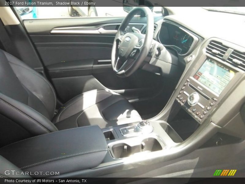 Shadow Black / Ebony 2017 Ford Fusion Titanium