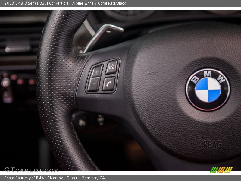 Alpine White / Coral Red/Black 2013 BMW 3 Series 335i Convertible