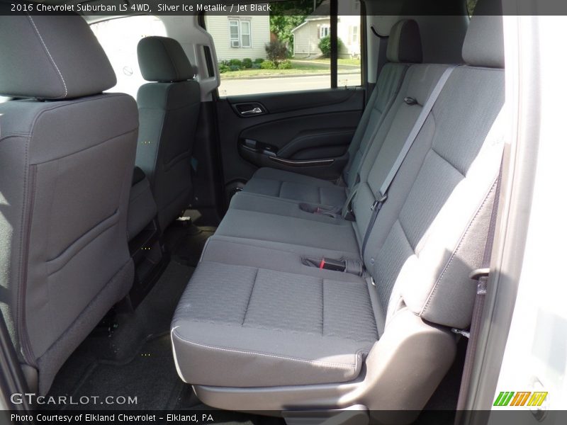 Silver Ice Metallic / Jet Black 2016 Chevrolet Suburban LS 4WD