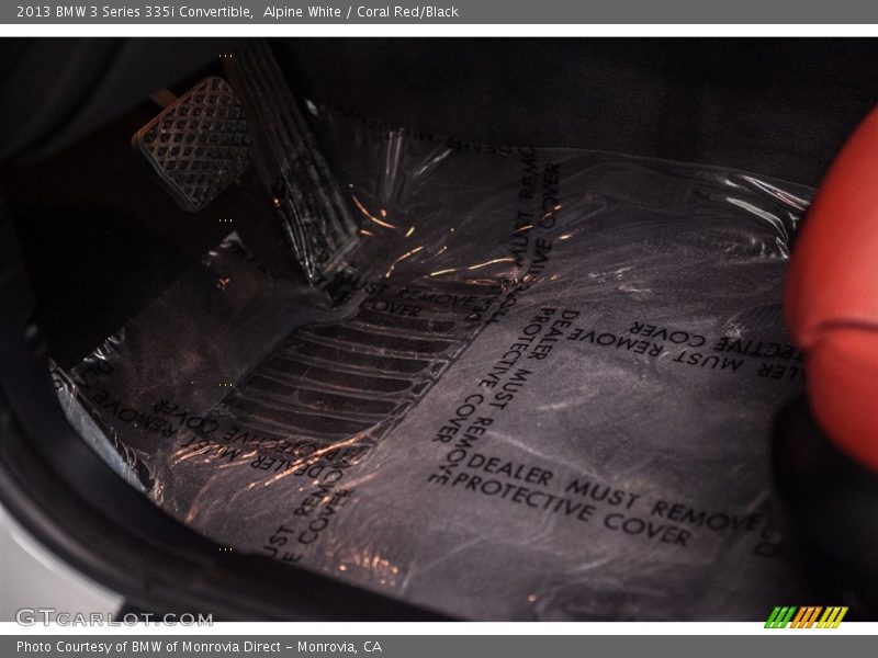 Alpine White / Coral Red/Black 2013 BMW 3 Series 335i Convertible