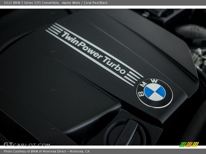 Alpine White / Coral Red/Black 2013 BMW 3 Series 335i Convertible