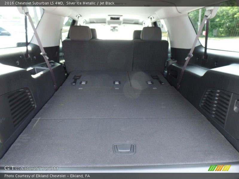 Silver Ice Metallic / Jet Black 2016 Chevrolet Suburban LS 4WD