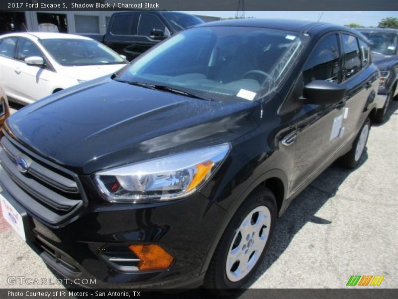 Shadow Black / Charcoal Black 2017 Ford Escape S