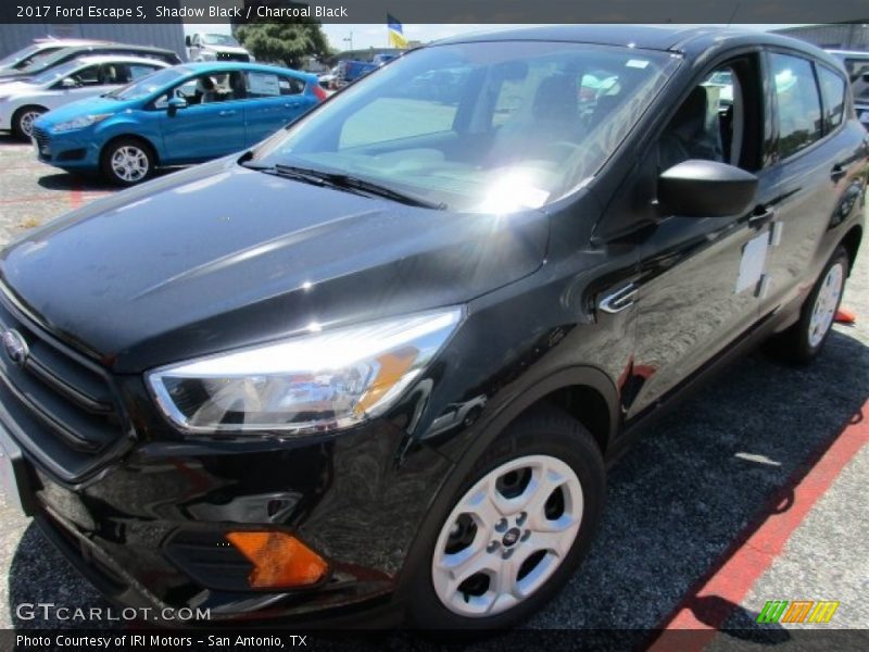 Shadow Black / Charcoal Black 2017 Ford Escape S