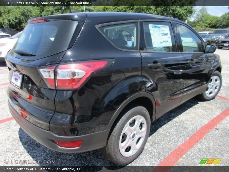 Shadow Black / Charcoal Black 2017 Ford Escape S