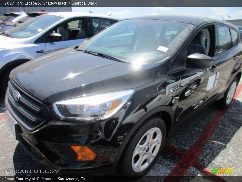 Shadow Black / Charcoal Black 2017 Ford Escape S