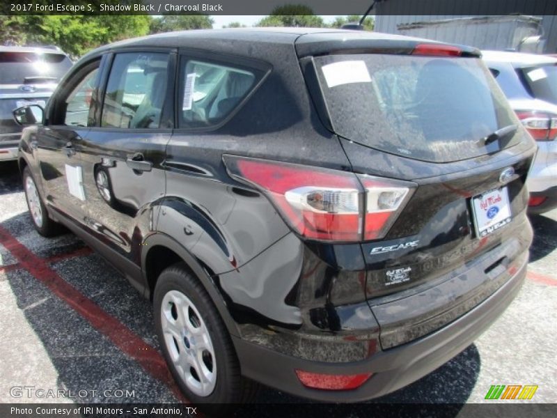 Shadow Black / Charcoal Black 2017 Ford Escape S