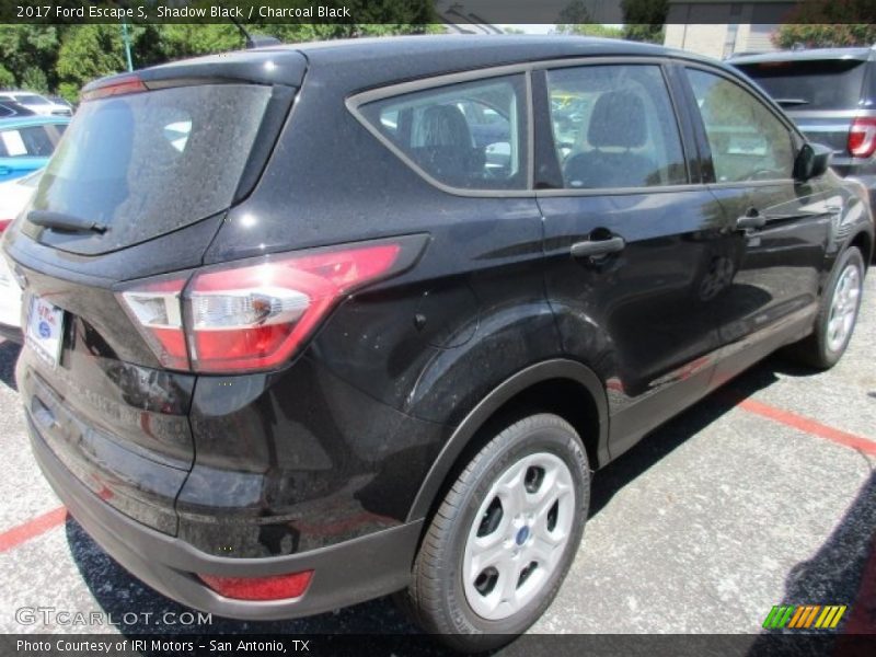 Shadow Black / Charcoal Black 2017 Ford Escape S