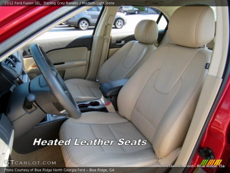 Sterling Grey Metallic / Medium Light Stone 2012 Ford Fusion SEL