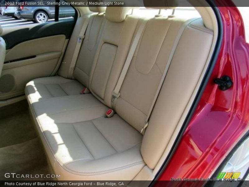 Sterling Grey Metallic / Medium Light Stone 2012 Ford Fusion SEL