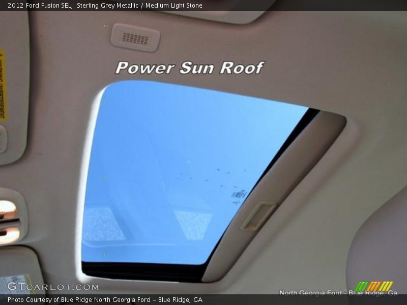 Sterling Grey Metallic / Medium Light Stone 2012 Ford Fusion SEL