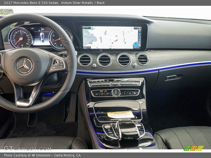 Iridium Silver Metallic / Black 2017 Mercedes-Benz E 300 Sedan