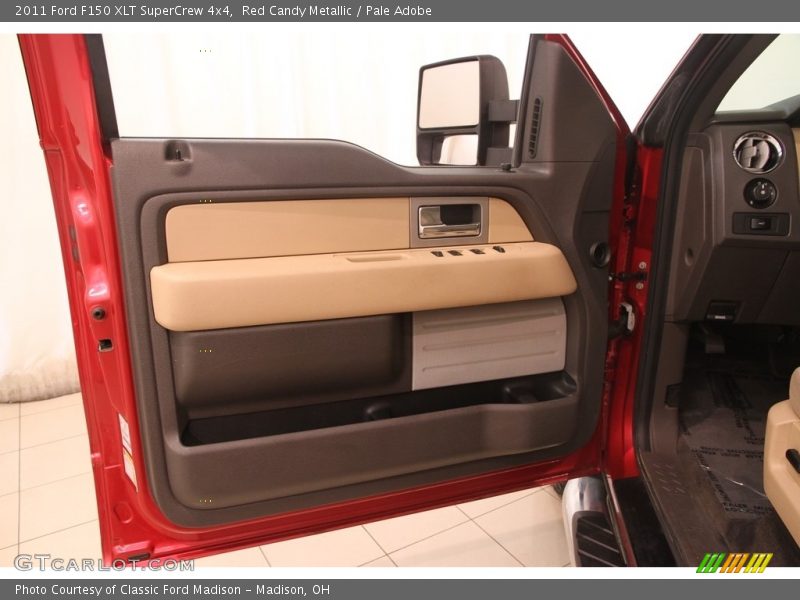 Red Candy Metallic / Pale Adobe 2011 Ford F150 XLT SuperCrew 4x4