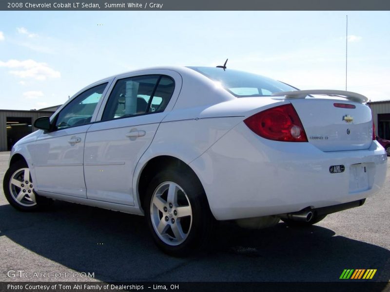 Summit White / Gray 2008 Chevrolet Cobalt LT Sedan