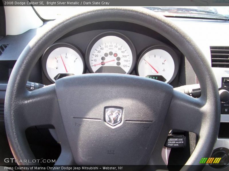 Bright Silver Metallic / Dark Slate Gray 2008 Dodge Caliber SE