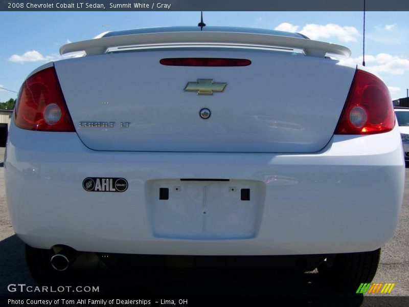 Summit White / Gray 2008 Chevrolet Cobalt LT Sedan