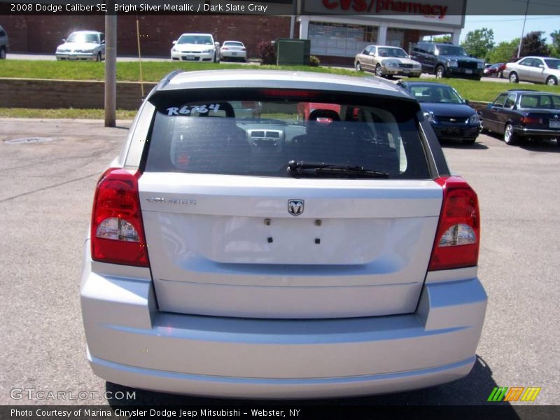 Bright Silver Metallic / Dark Slate Gray 2008 Dodge Caliber SE