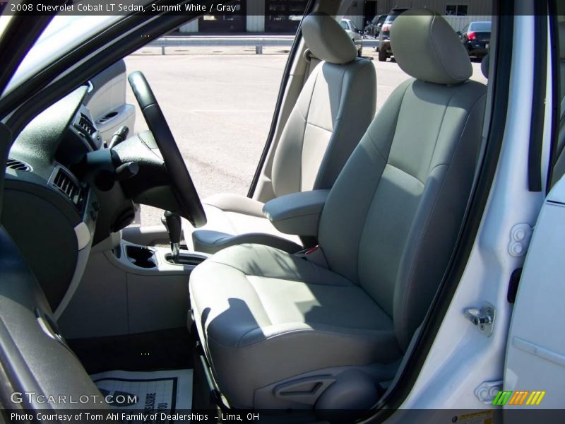 Summit White / Gray 2008 Chevrolet Cobalt LT Sedan