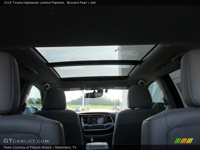 Blizzard Pearl / Ash 2016 Toyota Highlander Limited Platinum