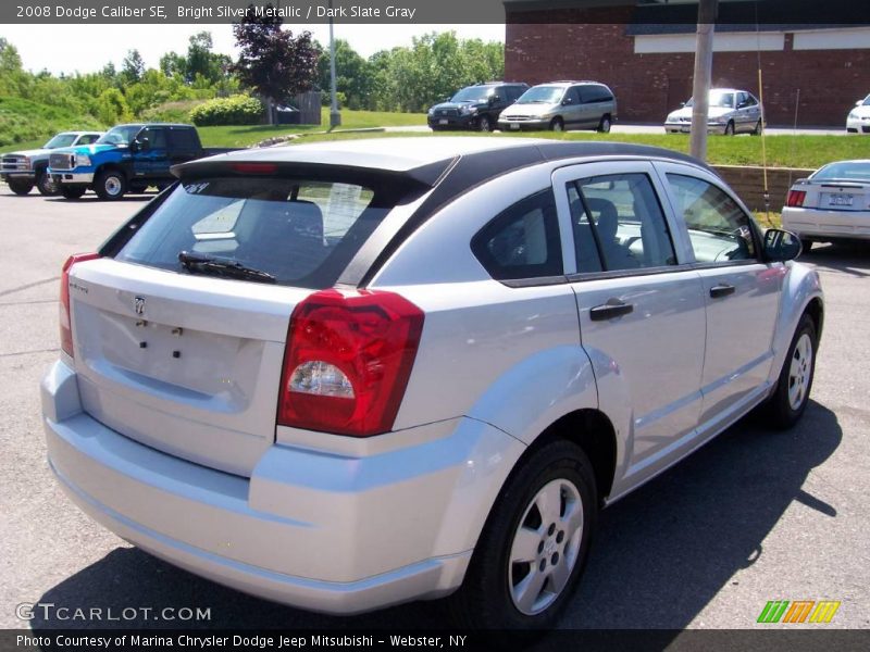 Bright Silver Metallic / Dark Slate Gray 2008 Dodge Caliber SE