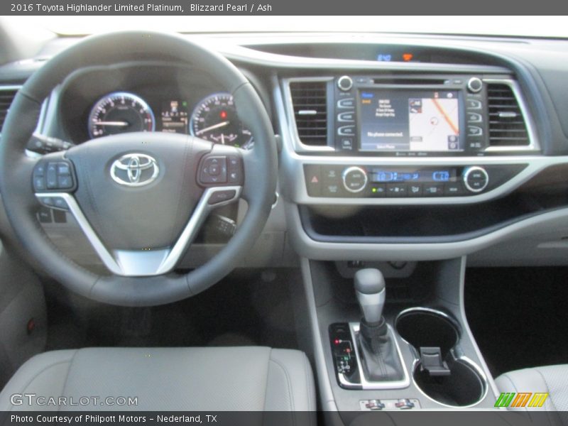 Blizzard Pearl / Ash 2016 Toyota Highlander Limited Platinum