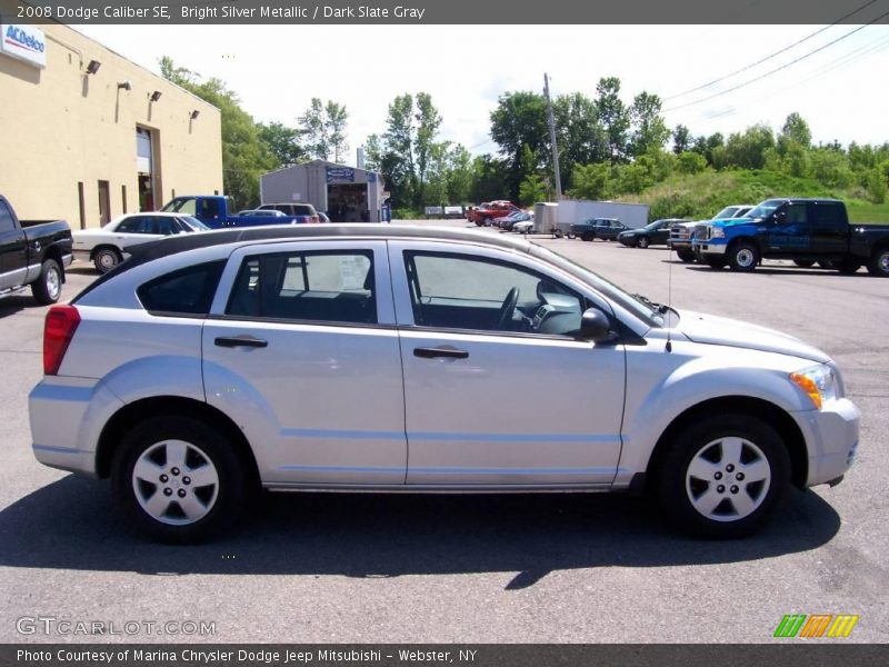 Bright Silver Metallic / Dark Slate Gray 2008 Dodge Caliber SE