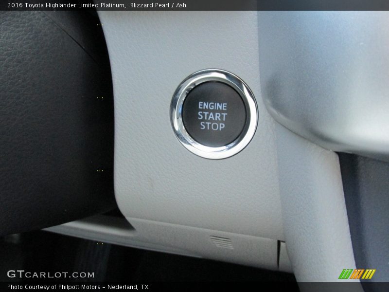 Blizzard Pearl / Ash 2016 Toyota Highlander Limited Platinum