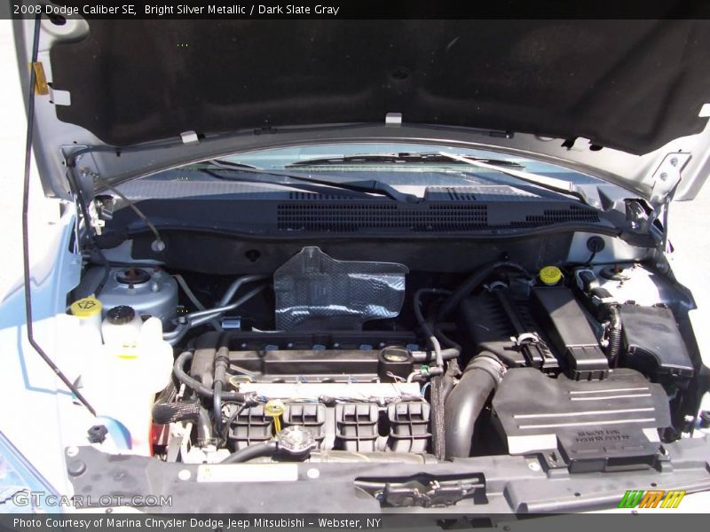Bright Silver Metallic / Dark Slate Gray 2008 Dodge Caliber SE