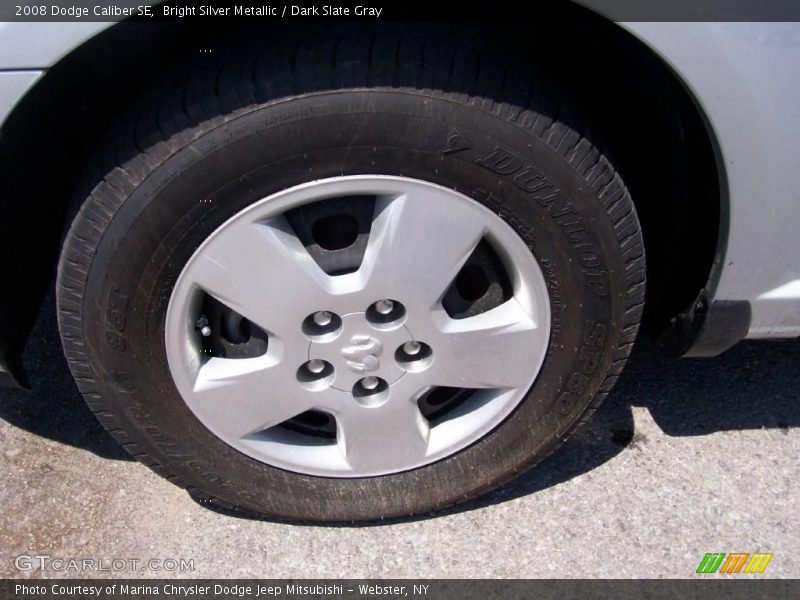 Bright Silver Metallic / Dark Slate Gray 2008 Dodge Caliber SE