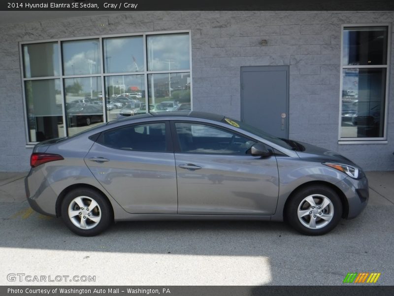 Gray / Gray 2014 Hyundai Elantra SE Sedan