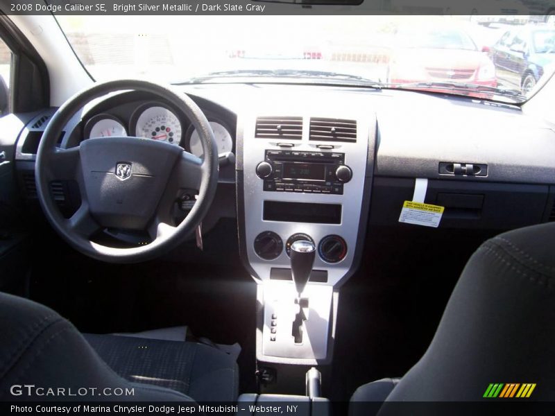 Bright Silver Metallic / Dark Slate Gray 2008 Dodge Caliber SE