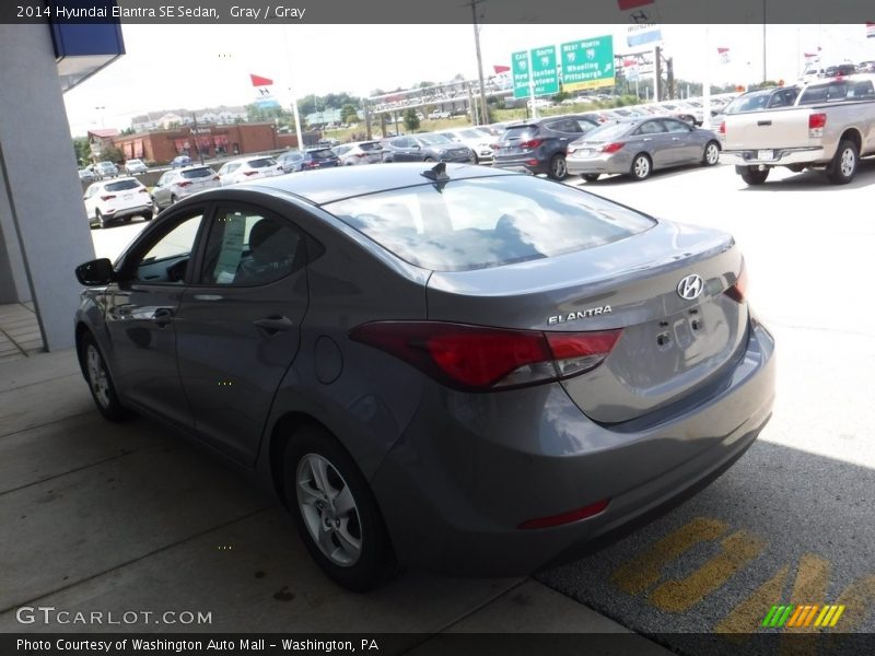 Gray / Gray 2014 Hyundai Elantra SE Sedan