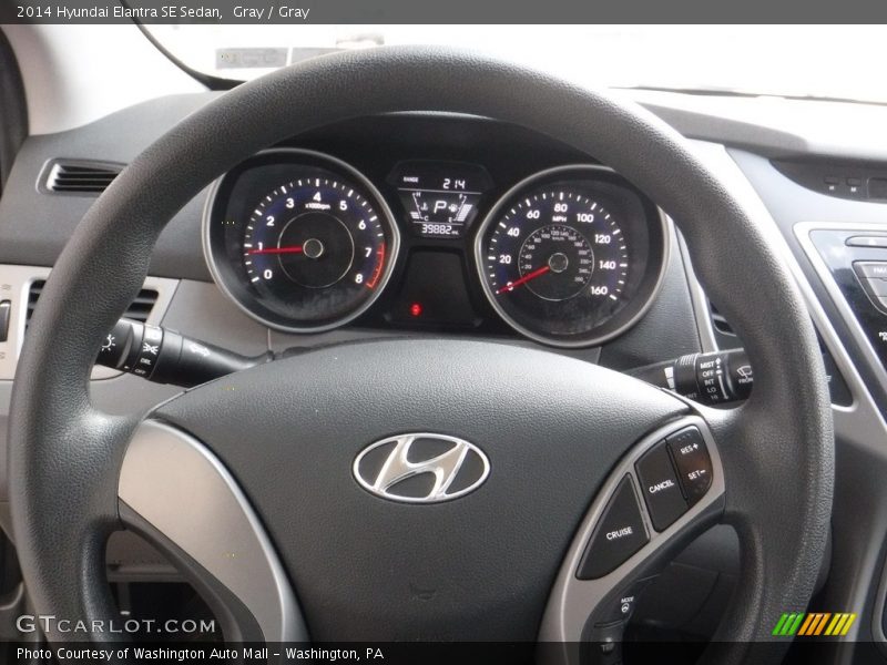 Gray / Gray 2014 Hyundai Elantra SE Sedan