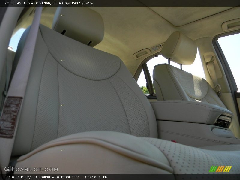 Blue Onyx Pearl / Ivory 2003 Lexus LS 430 Sedan