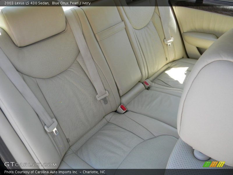 Blue Onyx Pearl / Ivory 2003 Lexus LS 430 Sedan