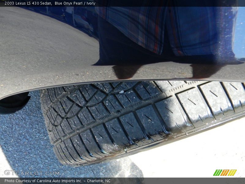 Blue Onyx Pearl / Ivory 2003 Lexus LS 430 Sedan